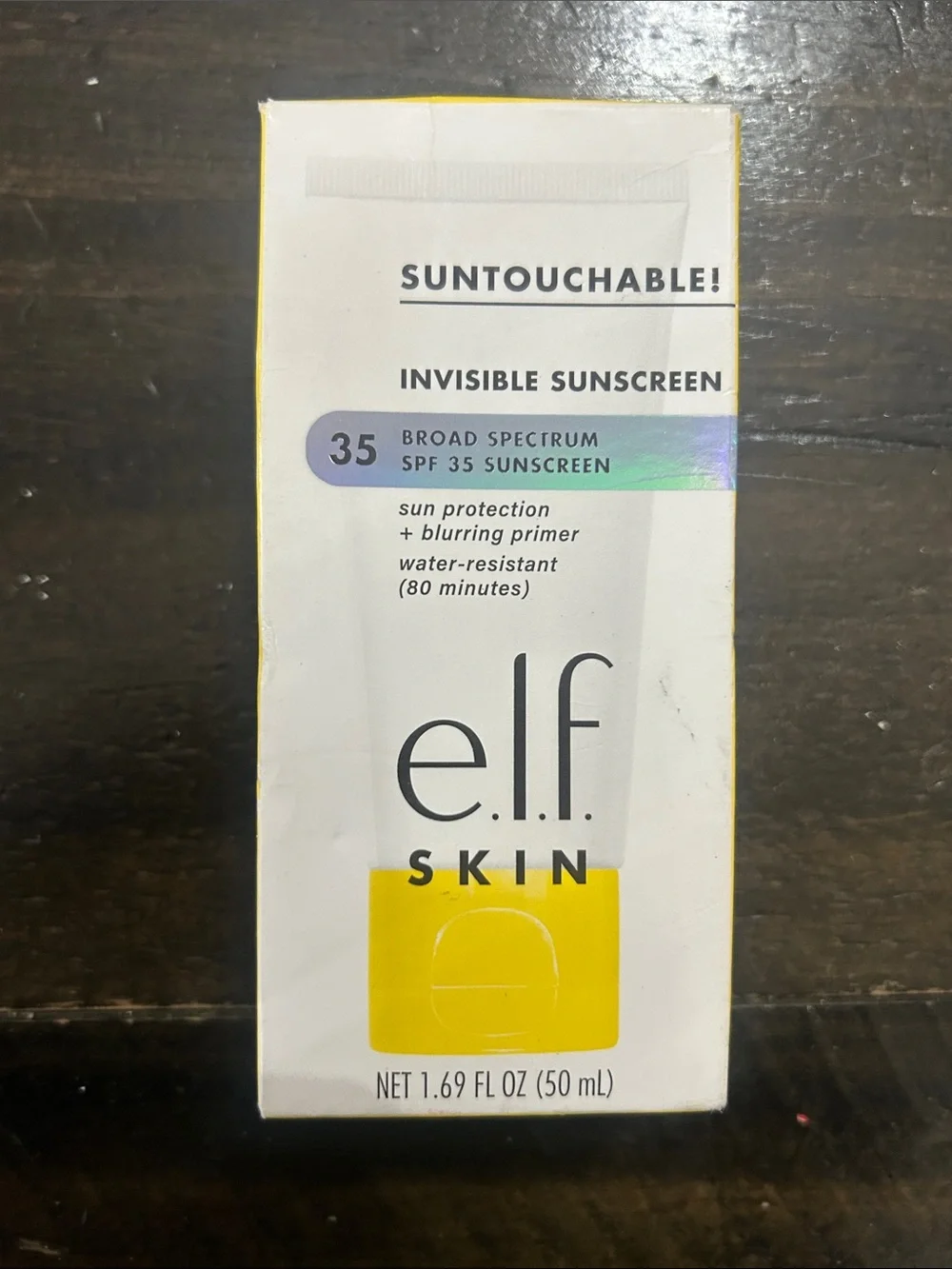 Skin Suntouchable Invisible Sunscreen SPF 35 - White/Yellow